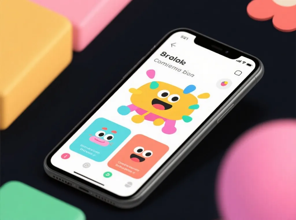 移动端应用示意