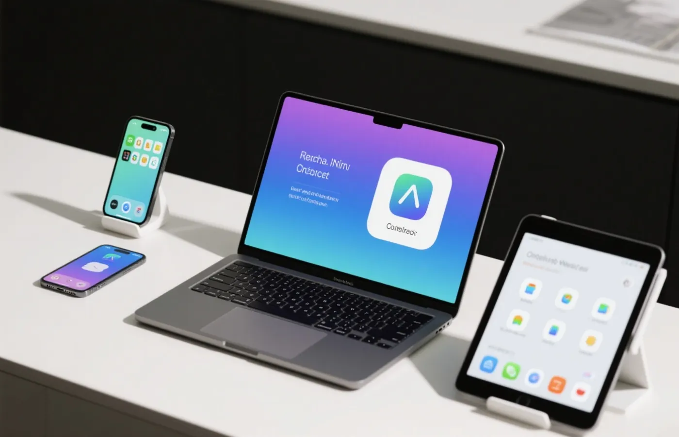 多设备支持：手机、平板与桌面端